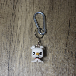Glitter Edition Zero - The Nightmare Before Christmas – Carabiner Bag Charm